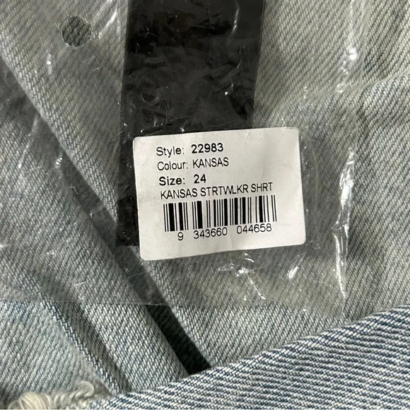 Oneteaspoon KANSAS HIGH-WAIST STREETWALKERS SHORTS - Picture 15 of 15